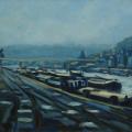 1981 -péniches à Rouen